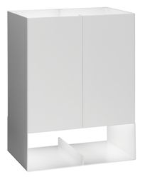 Weiße LT02 Seam Two Tischleuchte von e15: Moderne Designerleuchte für Nachttisch oder Schreibtisch.