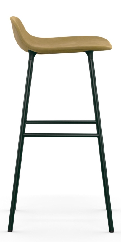 Form Barstool Barhocker H 75 cm Stahl Gepolstert Normann Copenhagen