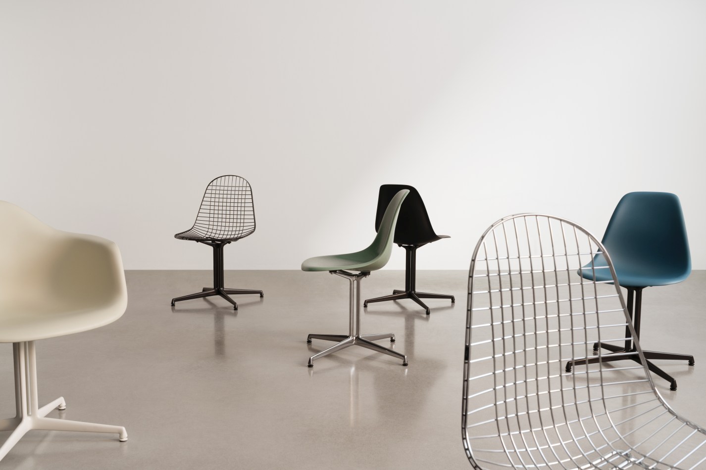 DKL Wire Chair Stuhl ungepolstert Vitra