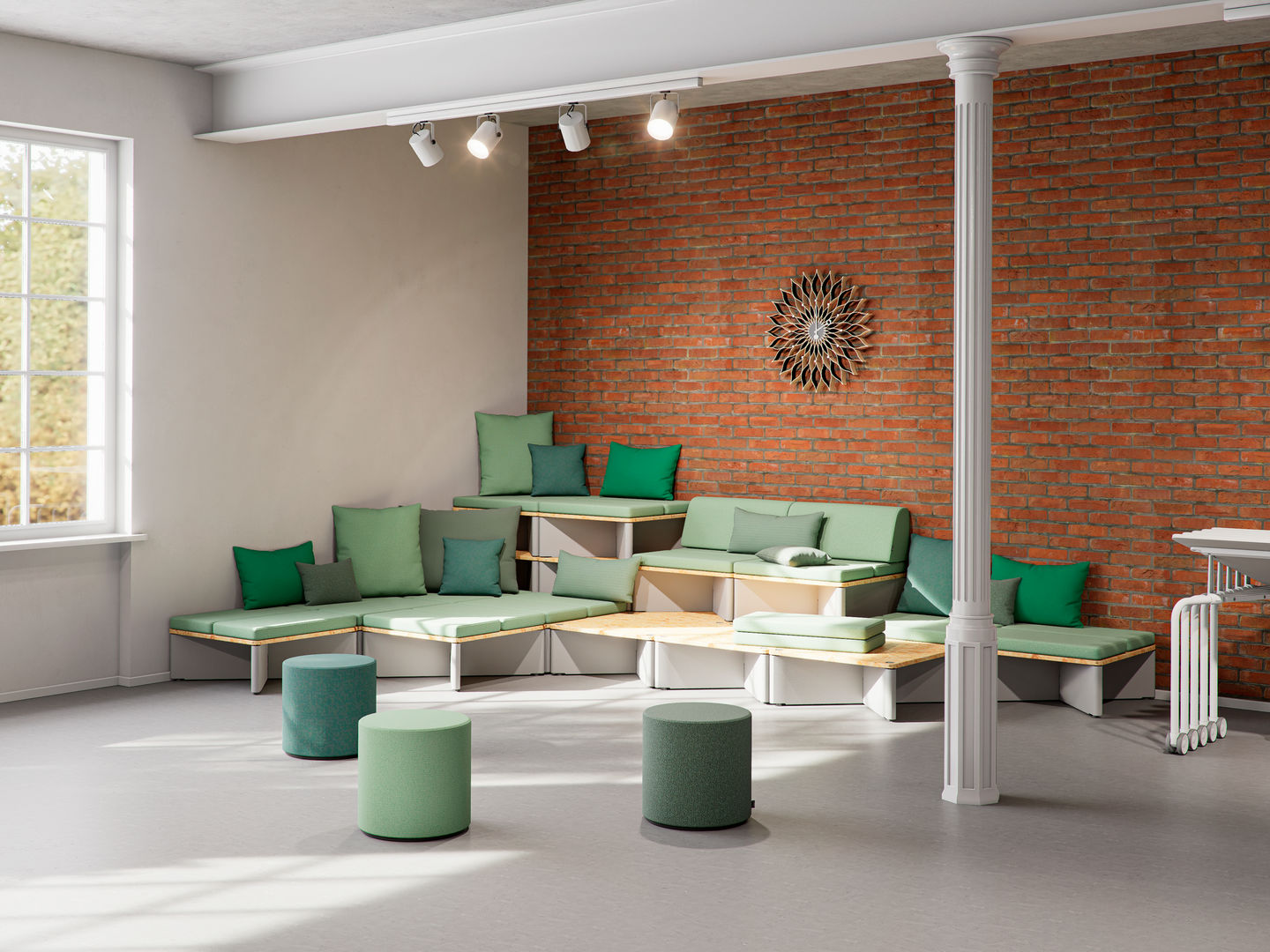 Reset Platform modulares Plattformensystem Vitra