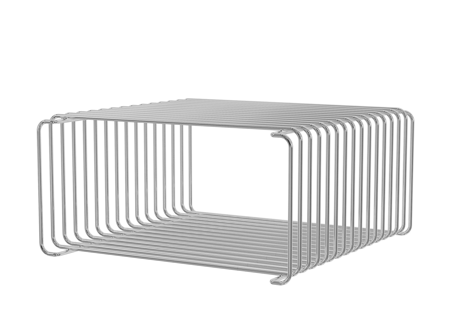 Panton Wire Single D35 Half height Regalsystem Montana Chrom