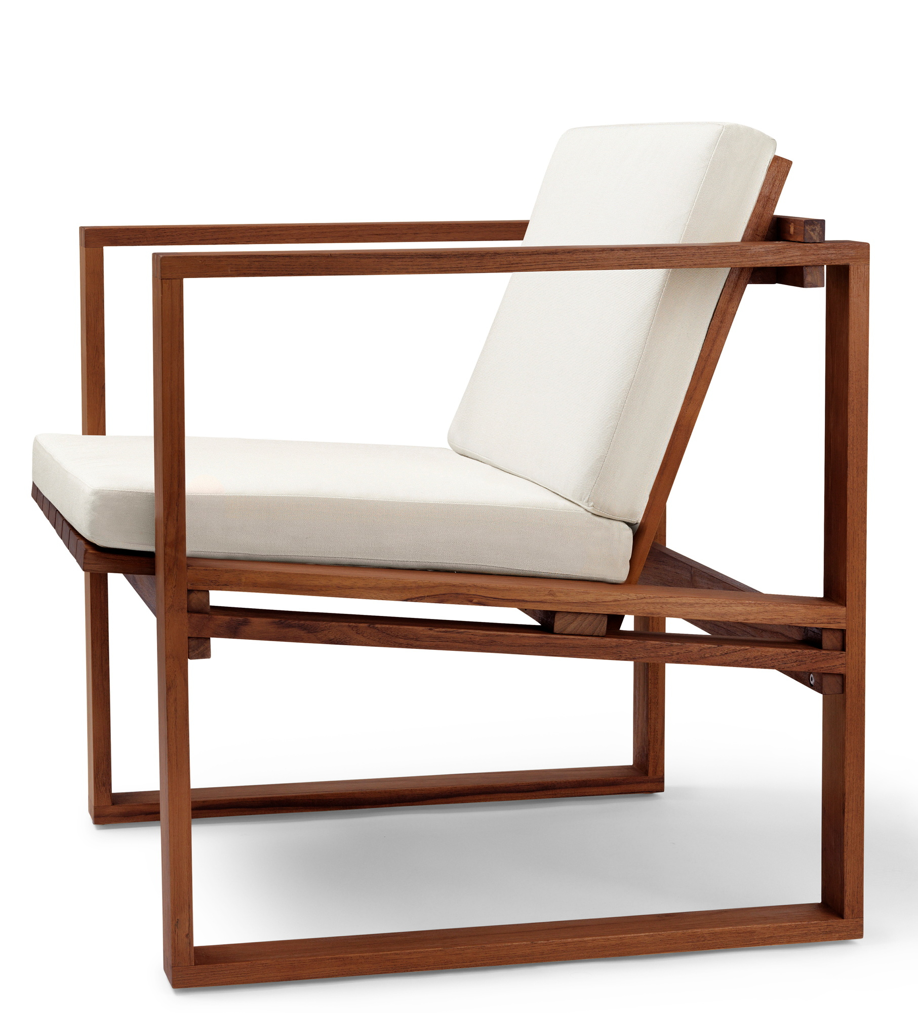 Bodil Kjaer Sessel mit Sitzkissen für den Außenbereich von Carl Hansen & Søn.