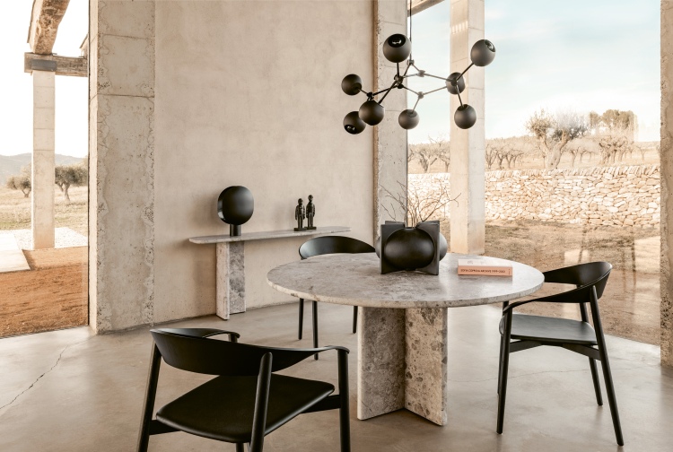 BC17 T-Rox Tisch rund Esstisch Janua