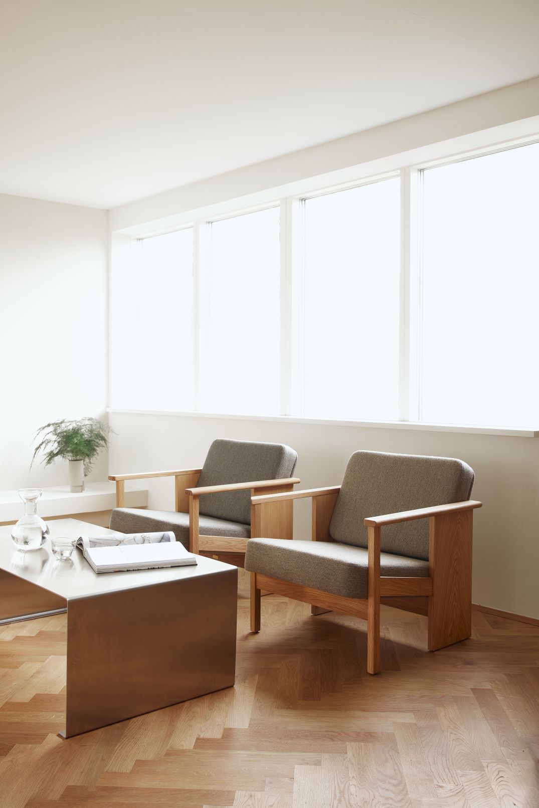 Block Lounge Chair Sessel Bezug Hallingdal Form & Refine