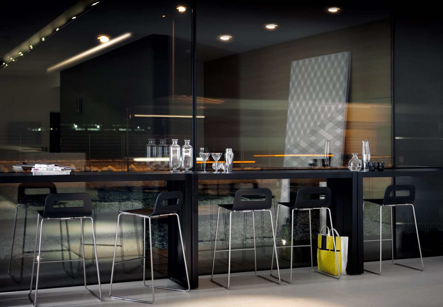 Panco La Palma Tresentisch mit Barhockern in modernem Design für stilvolle Einrichtung.