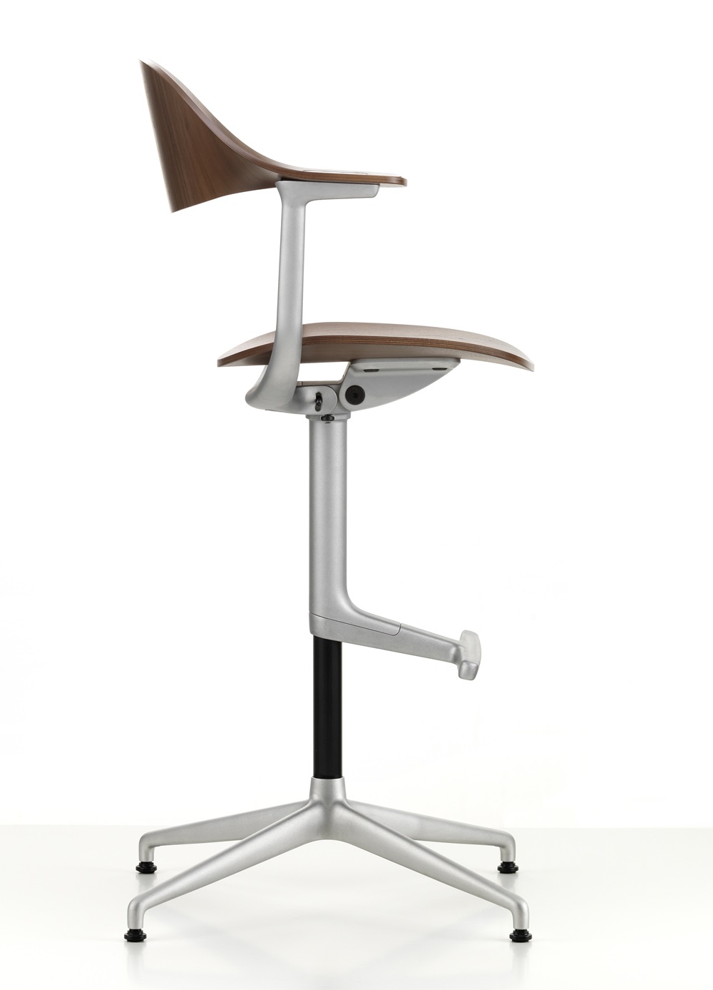 Mynt High Bürodrehstuhl Sitz/Rücken Plywood Vitra