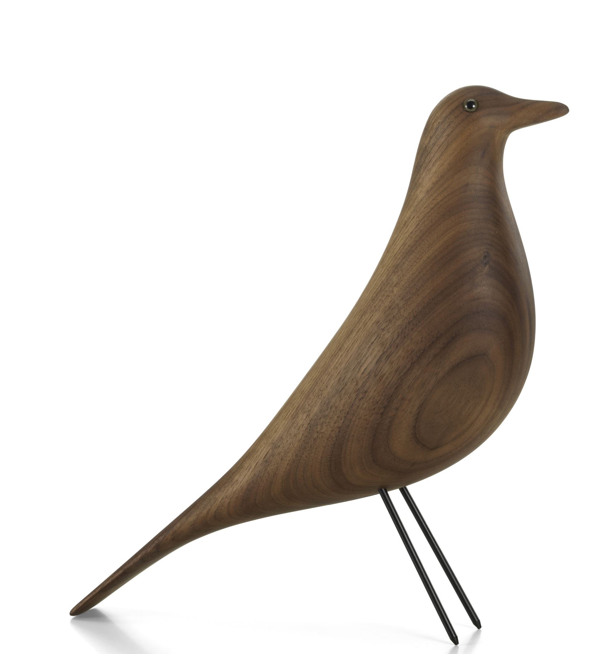 Eames House Bird Skulptur Nussbaum Vitra