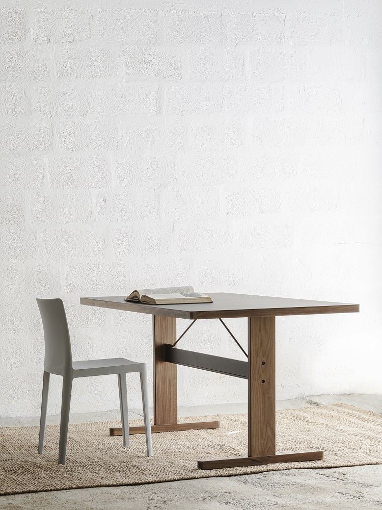 Passerelle Desk Schreibtisch Hay​ Eiche-burgundy