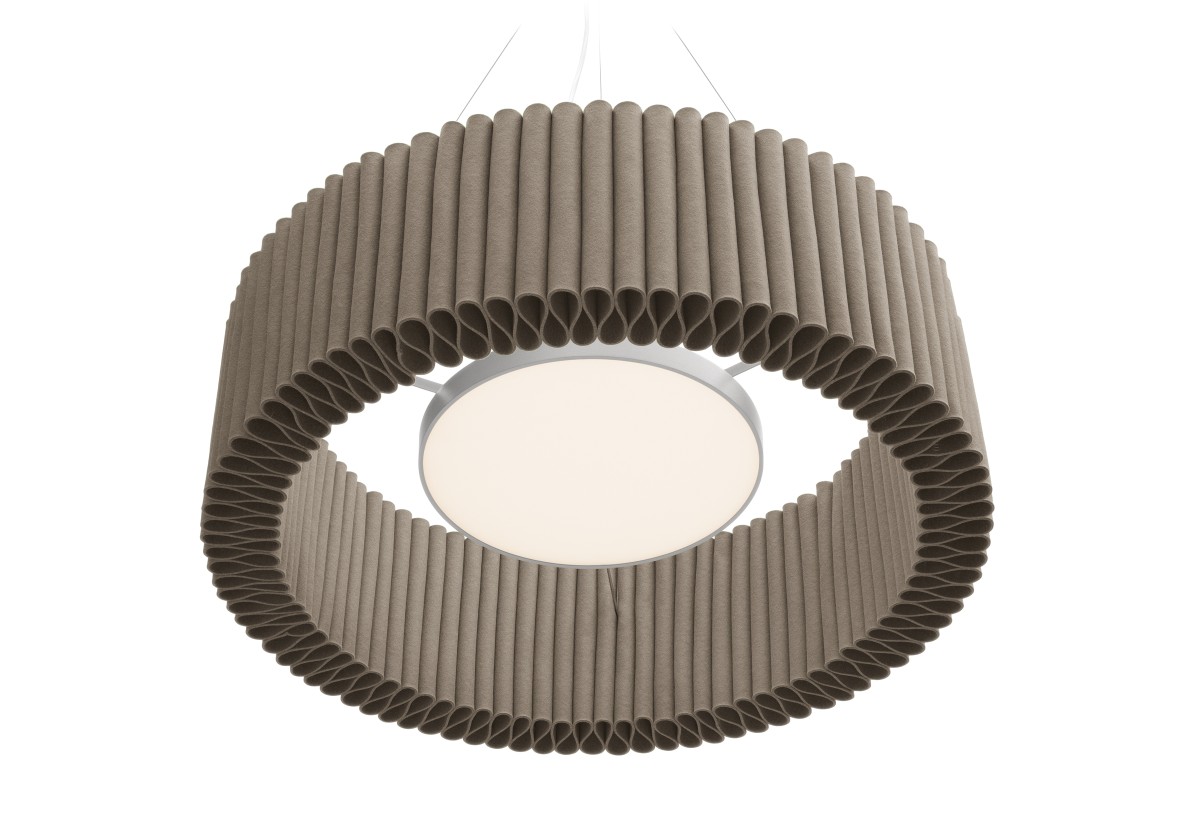 Welle Deckenobjekt inkl. Aufhängevorrichtung HEY - SIGN by BWF Group