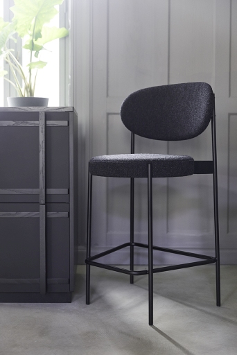 Series 430 Bar Stool Barhocker 75 cm SCHWARZ / REMIX 123 Verpan EINZELSTÜCK