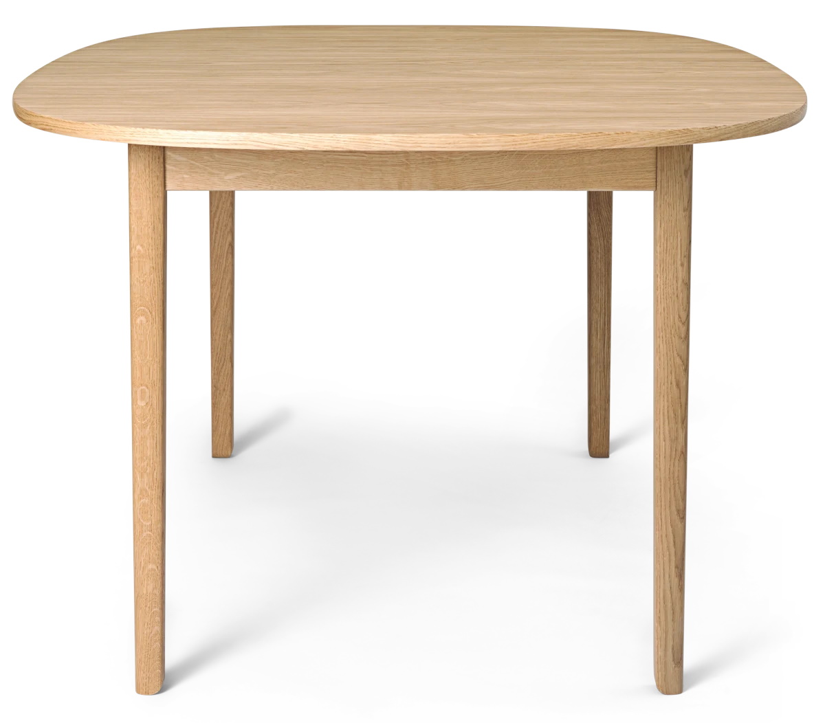 OW224 Tisch von Carl Hansen & Søn: Moderner Esstisch aus Eichenholz mit abgerundeten Ecken.