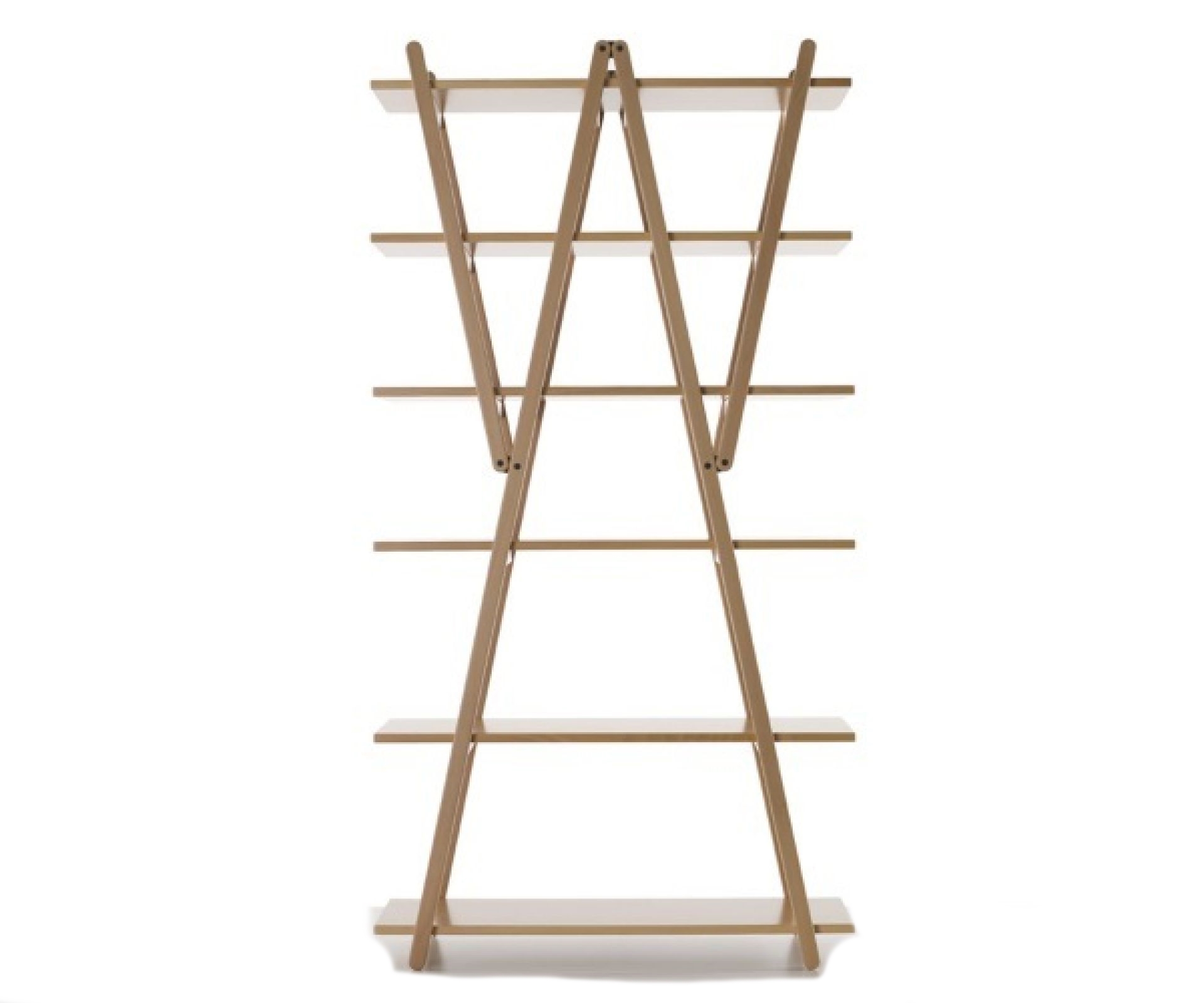 Nuvola Rossa Bücherregal von Cassina, Holzregal mit einzigartigem Design für Wohnzimmer und Büro.