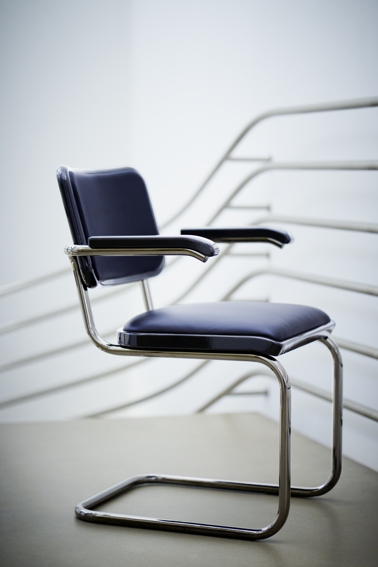 JS. Thonet by Jil Sander S 64 P / S64P Freischwinger Thonet