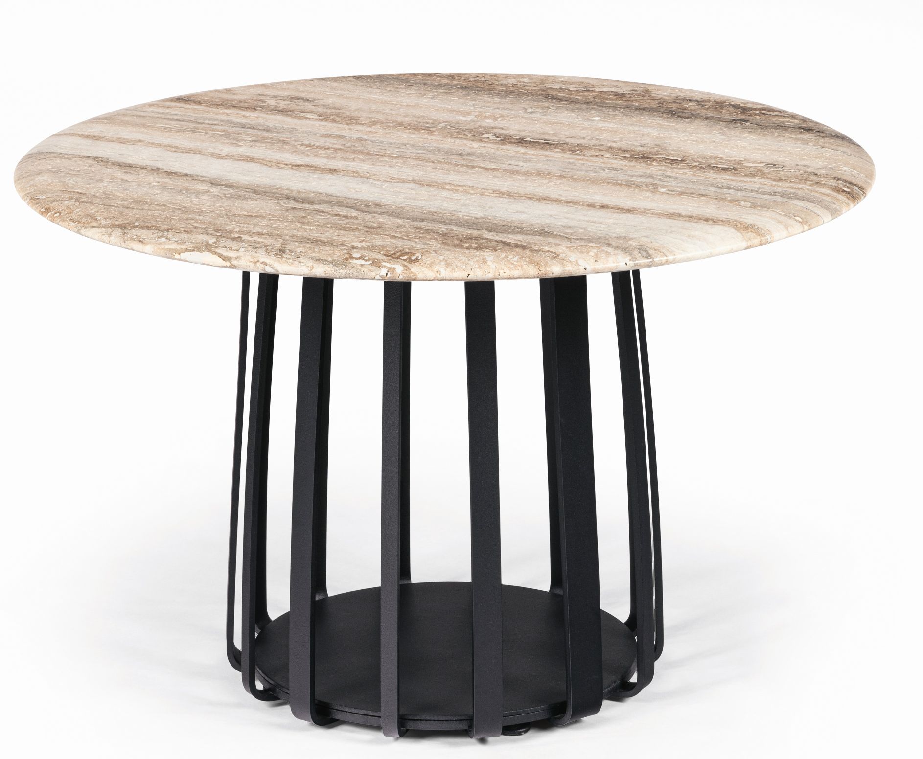 BC 09 Basket Outdoor Couch-/ Beistelltisch Janua Ø 60 x H 39 cm / Travatin Sriato