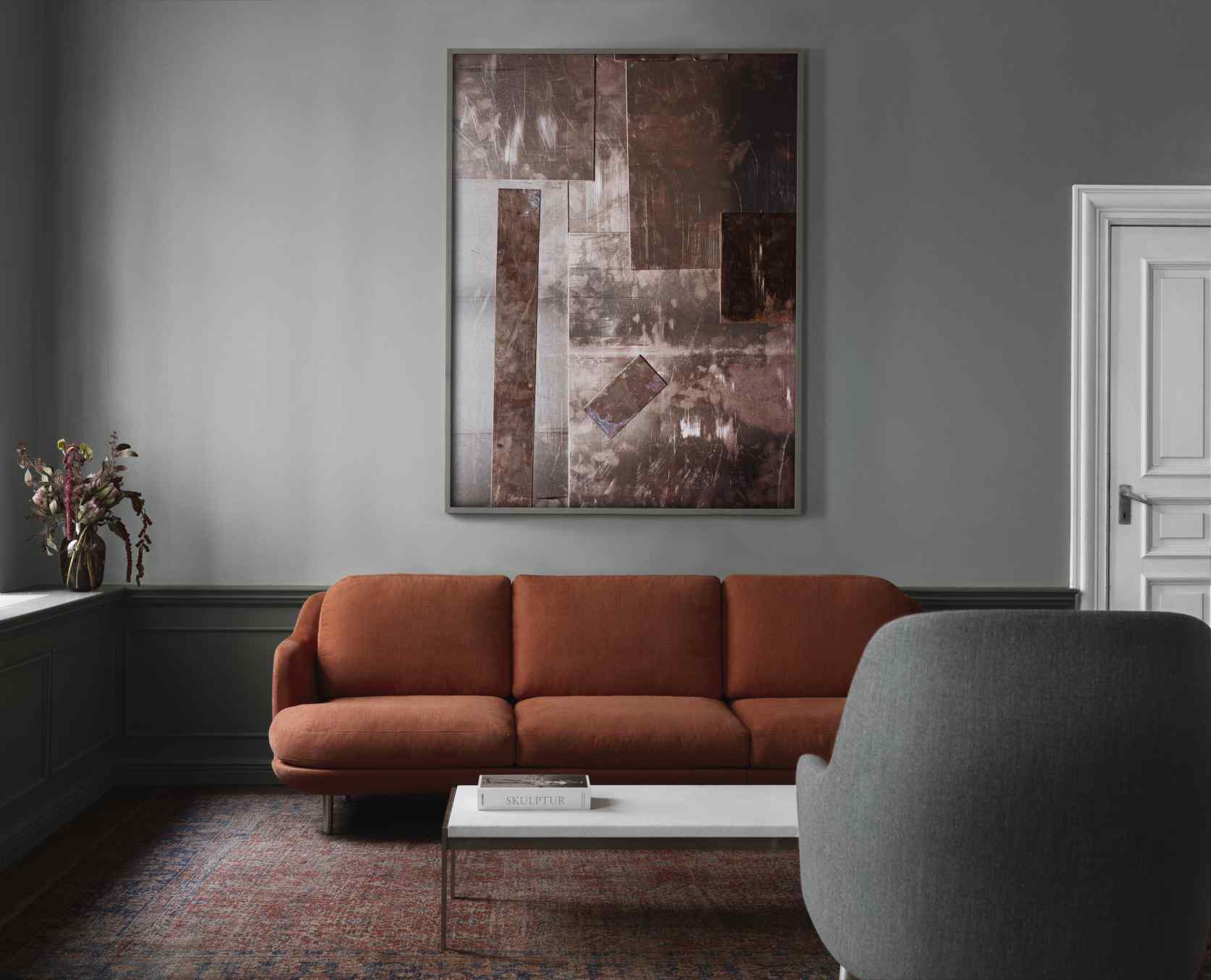 Lune 3-Sitzer Sofa Fritz Hansen