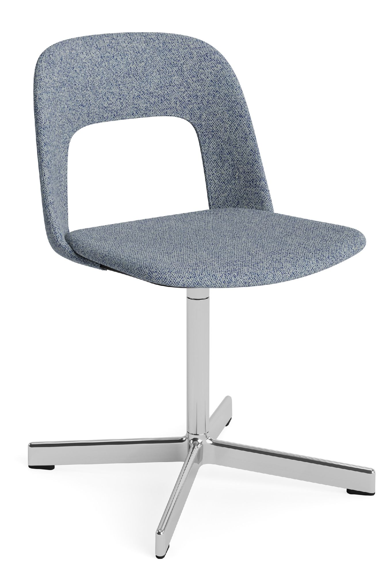 Layout Side Chair 134 4-Stern Drehfuß Stuhl Hay
