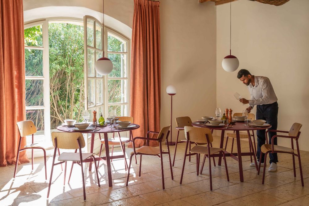 Studie Chair Stuhl aus Eichenholz Indoor Fermob