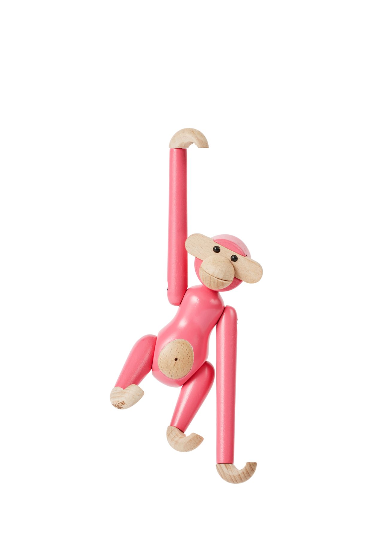 Affe Mini farbig Kay Bojesen Pink