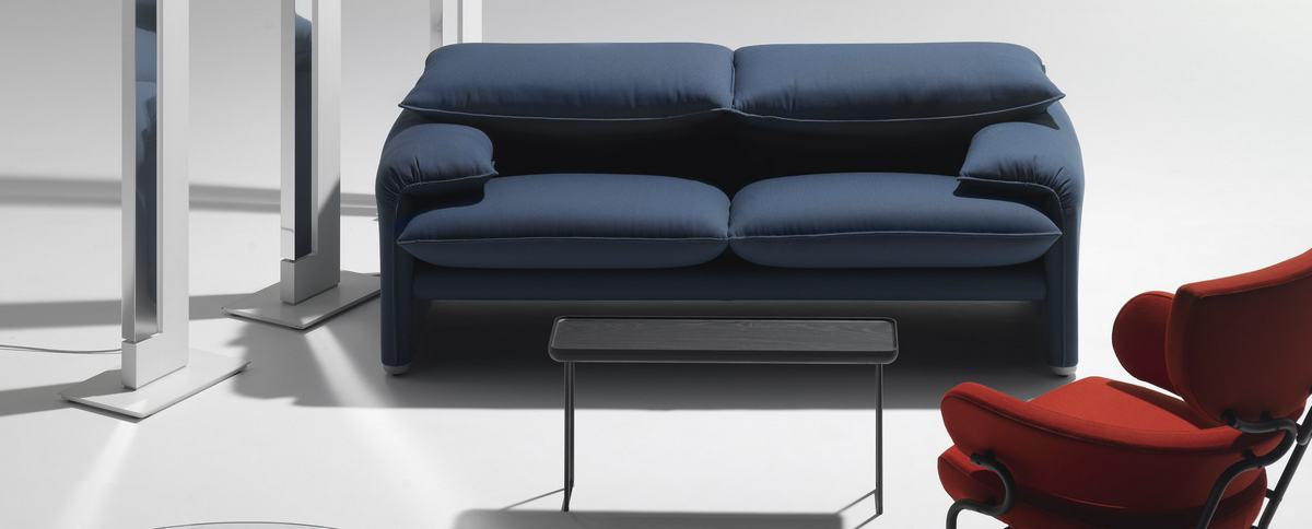 675 Maralunga Sofa Zweisitzer Cassina