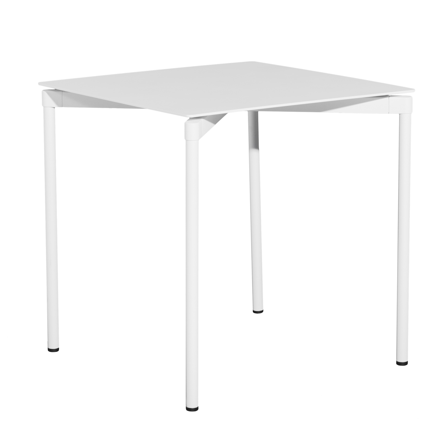 Weißer Fromme Esstisch Quadratisch von Petite Friture: Moderner quadratischer Küchentisch mit minimalistischem Design.