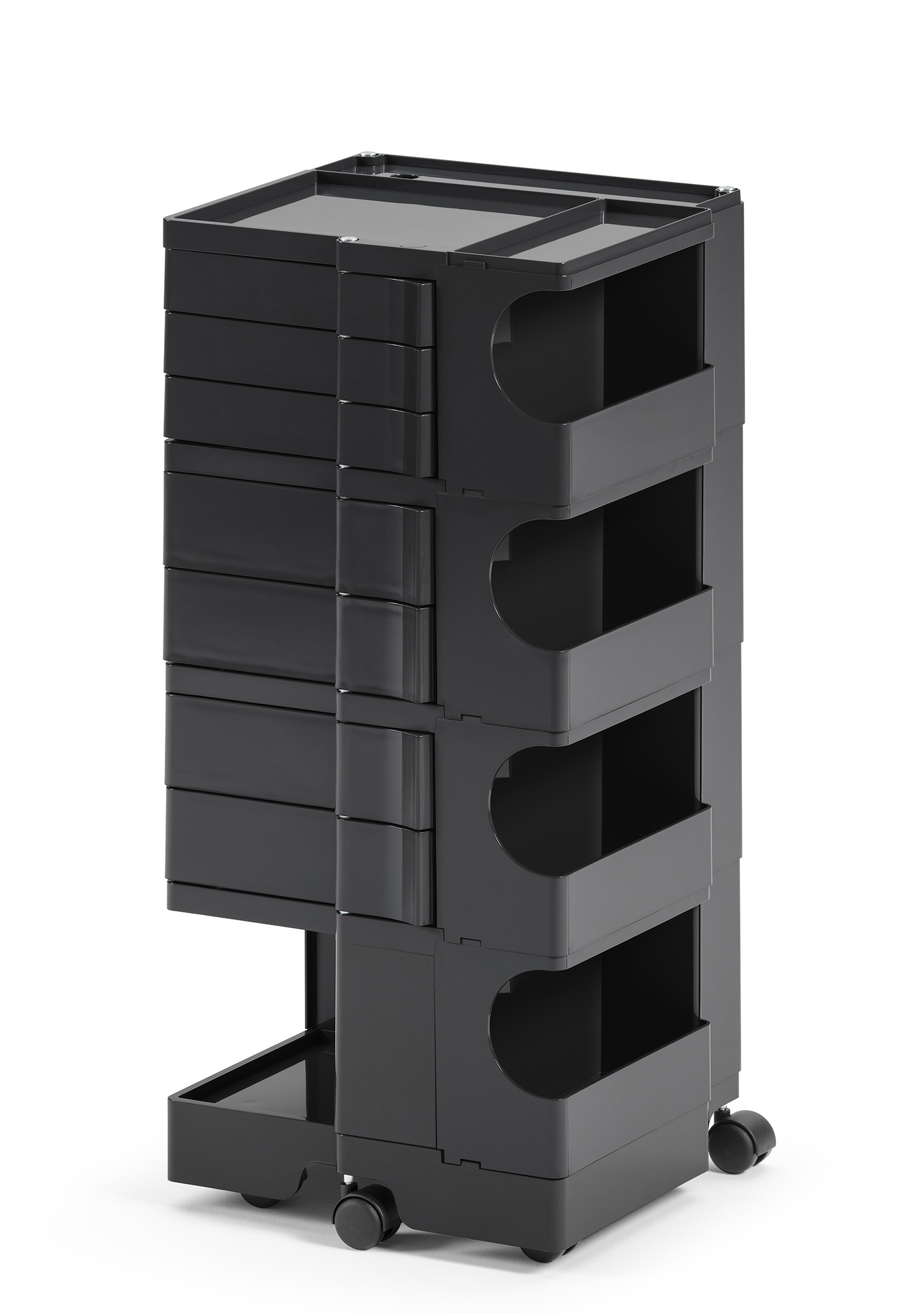 Boby B47 Rollcontainer B-Line Schwarz
