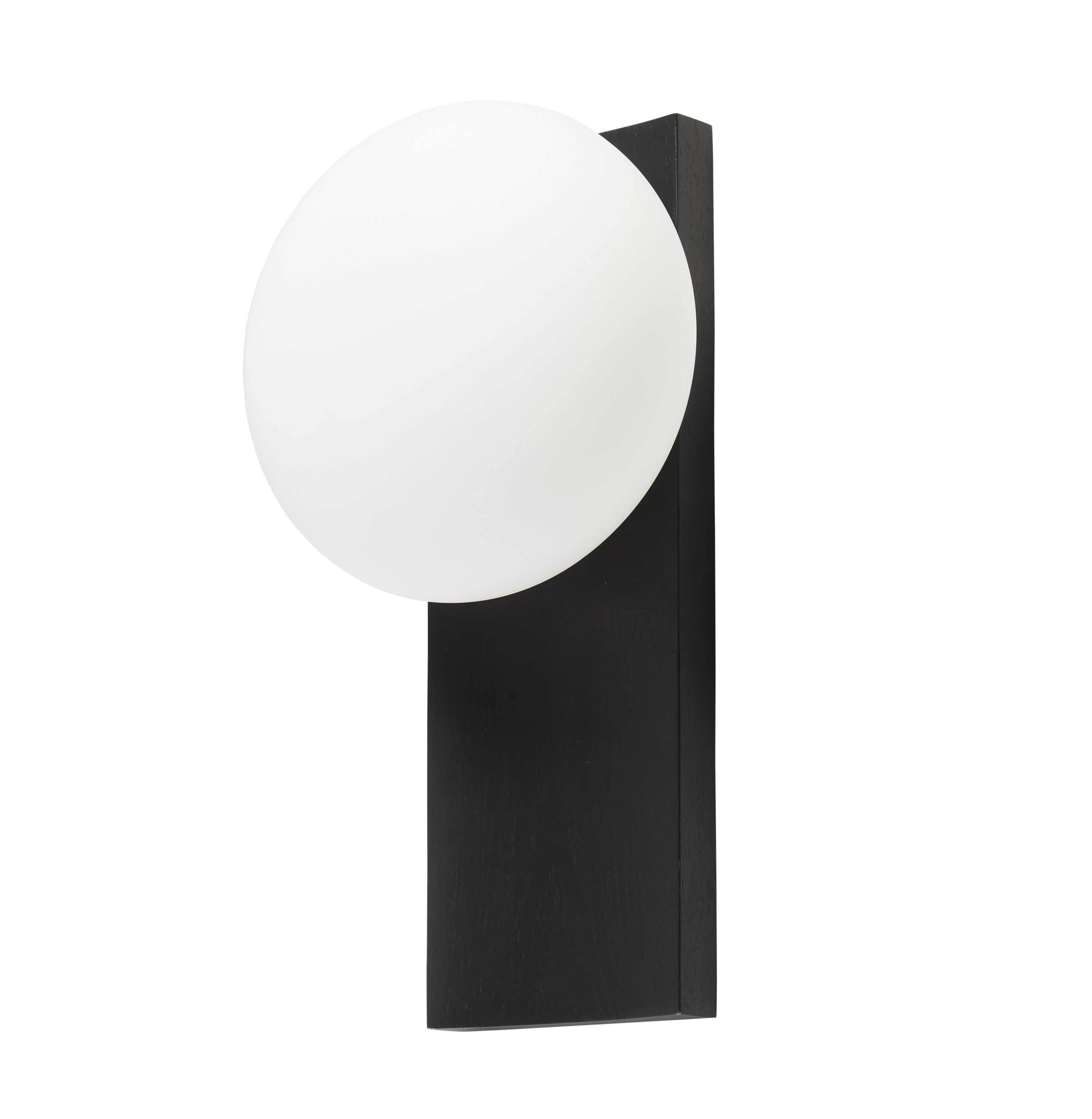 Dew Tisch und Wandleuchte Esche schwarz lackiert Woud