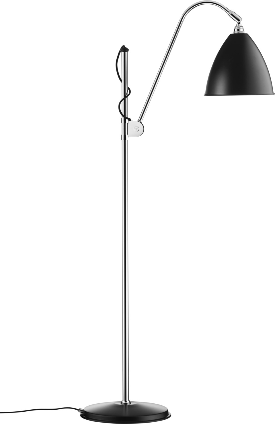 Bestlite BL 3 Stehleuchte M Schwarz / Chrom Gubi