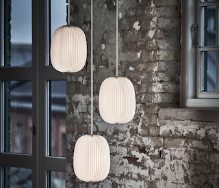 Lamella 4 Pendelleuchte Le Klint Alu