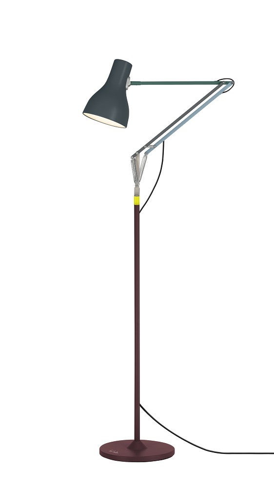 Anglepoise Type 75 Stehleuchte Paul Smith Edition Four, moderne Design-Leuchte für Wohnzimmer und Büro.