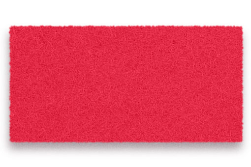 Rotes Filz-Element für Welle Paravent von Hey Sign, Schallschutz und Raumteiler für Büro und Zuhause.