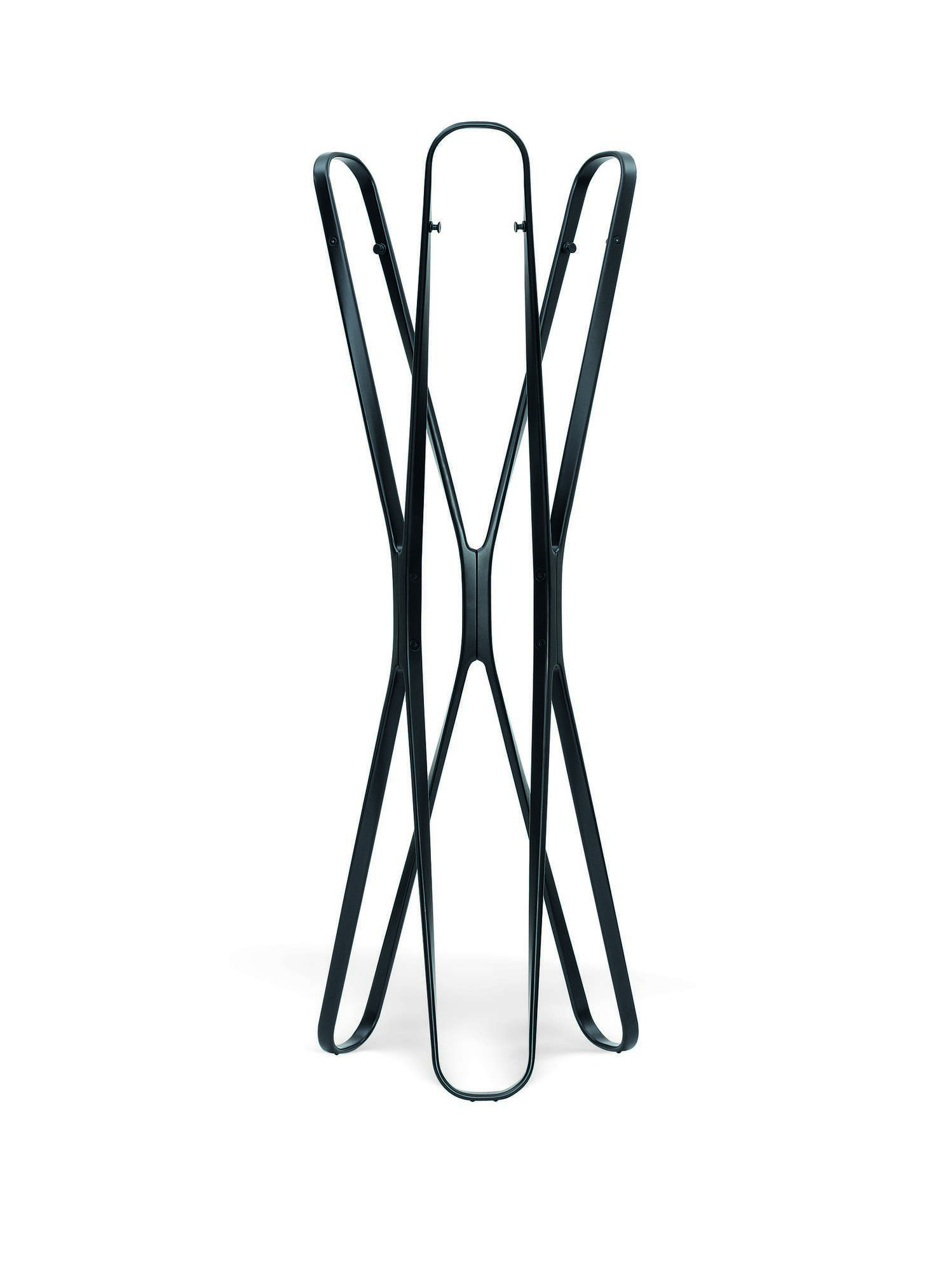 Saturn Garderobenständer von ClassiCon: Moderner, blauer Kleiderständer für Flur, Büro oder Wartezimmer.