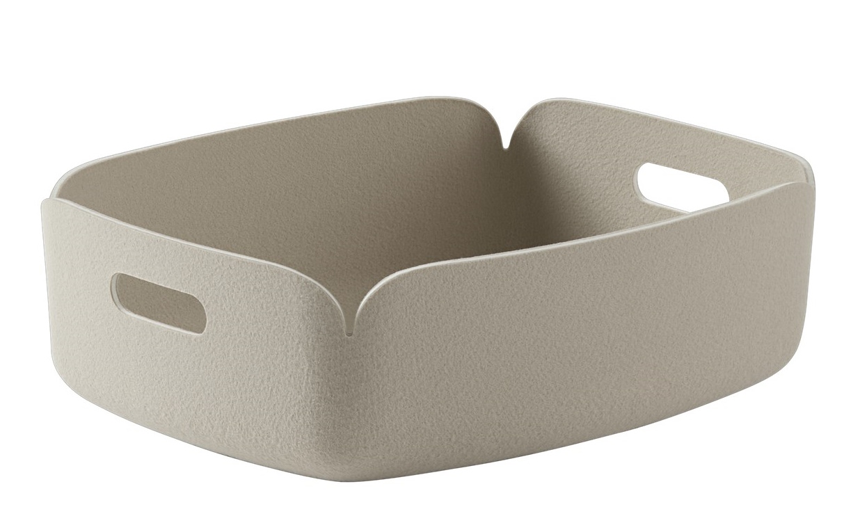 Restore Tray Basket Aufbewahrungskorb Muuto Sand