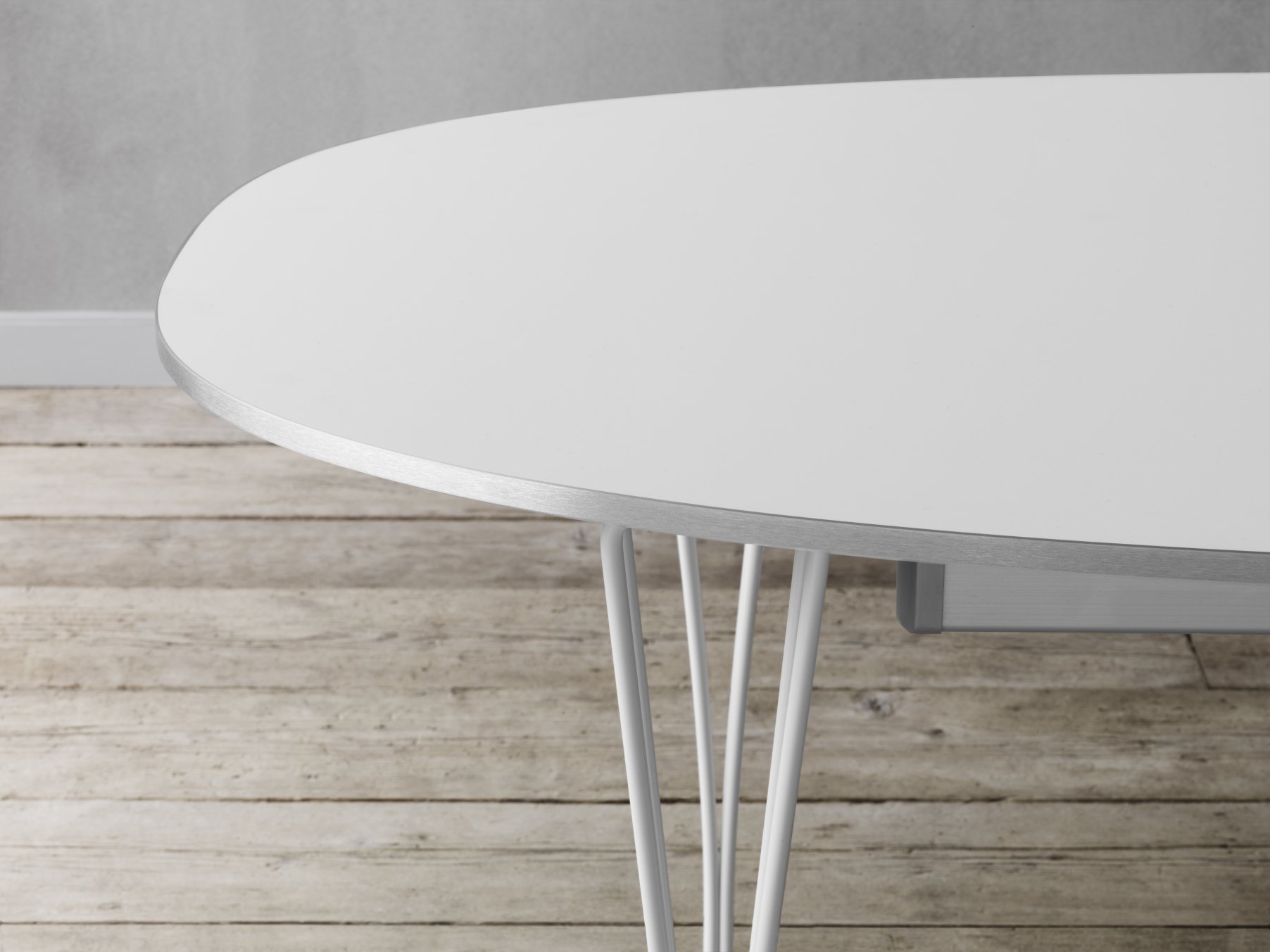 Tischserie Super Elliptisch Ausziehtisch Fritz Hansen