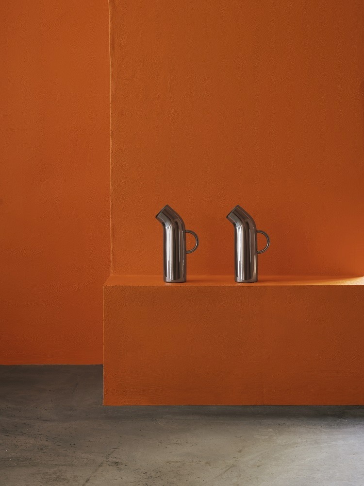 Pipe Pitcher Krug Edelstahl Normann Copenhagen EINZELSTÜCK