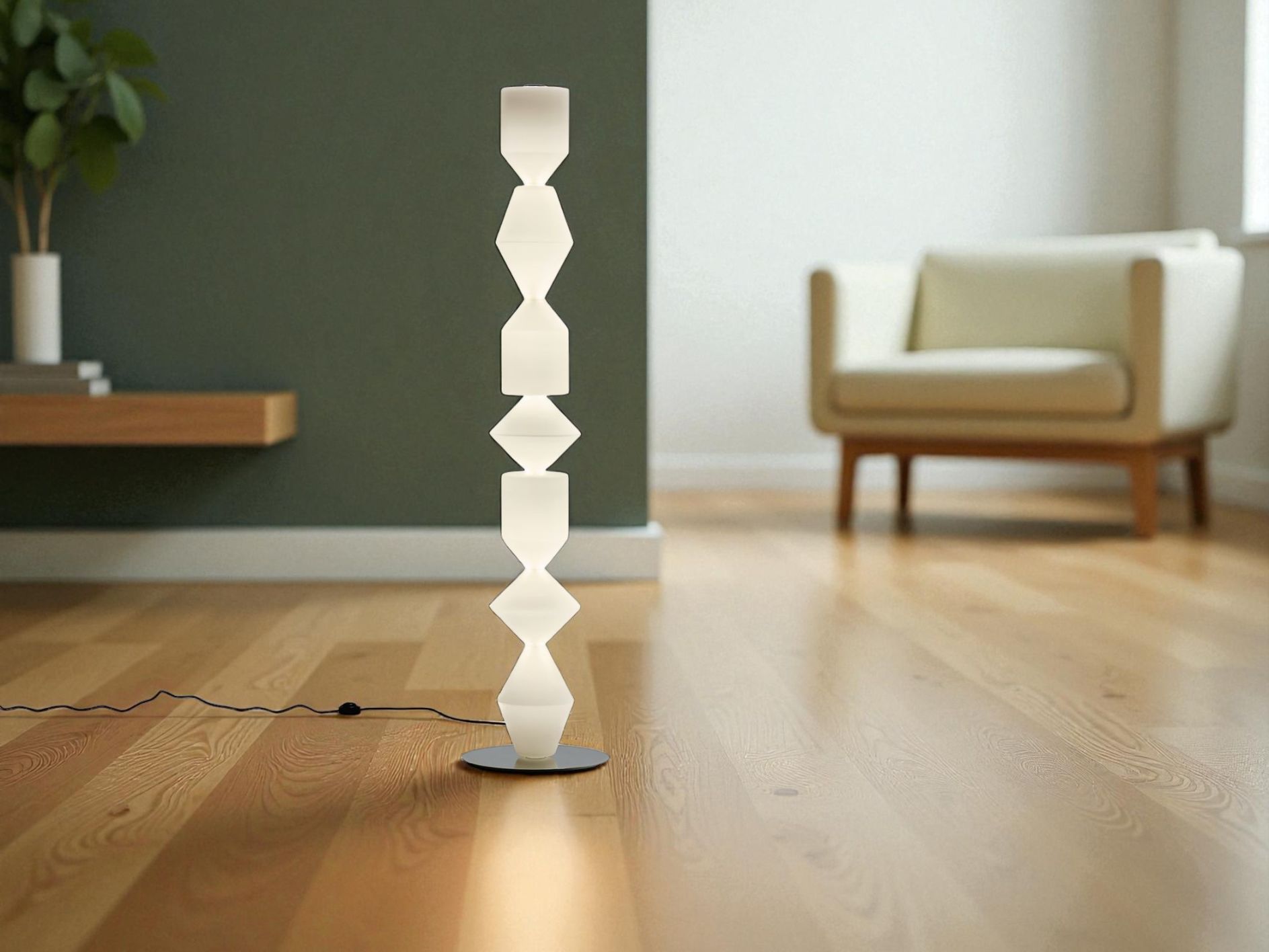 Costantina Opal Stehleuchte Mogg