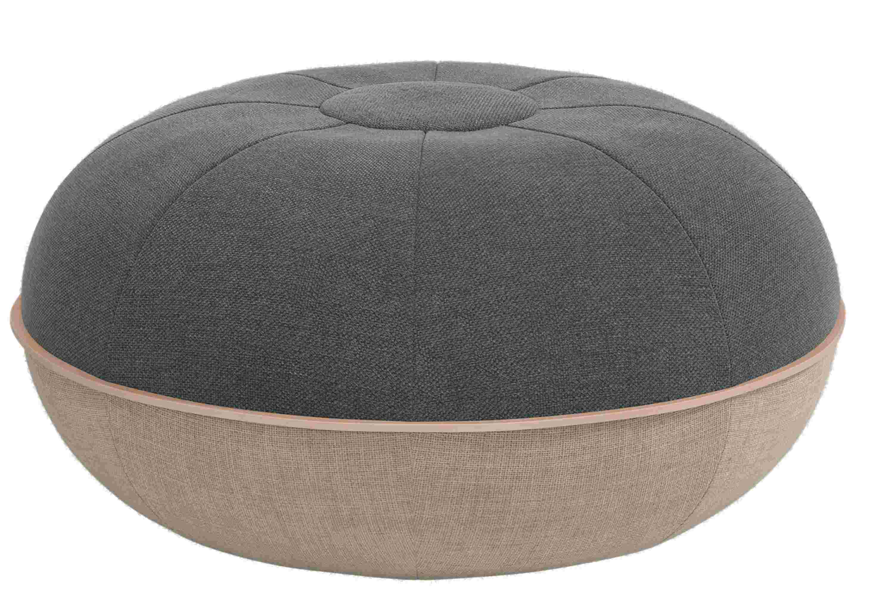 Pouf Small Hocker Fritz Hansen Steel grey