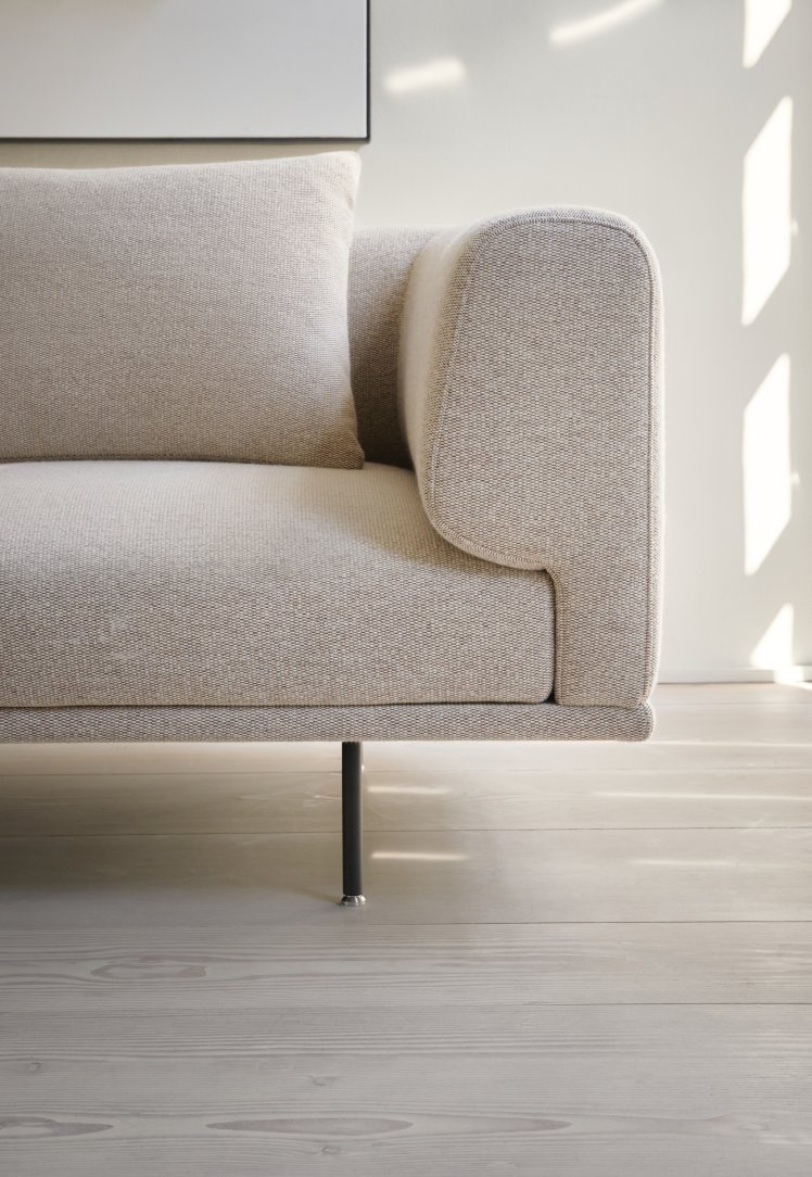 Chimney Module Sofa 3-Sitzer Vipp Wavy - Off white/light grey