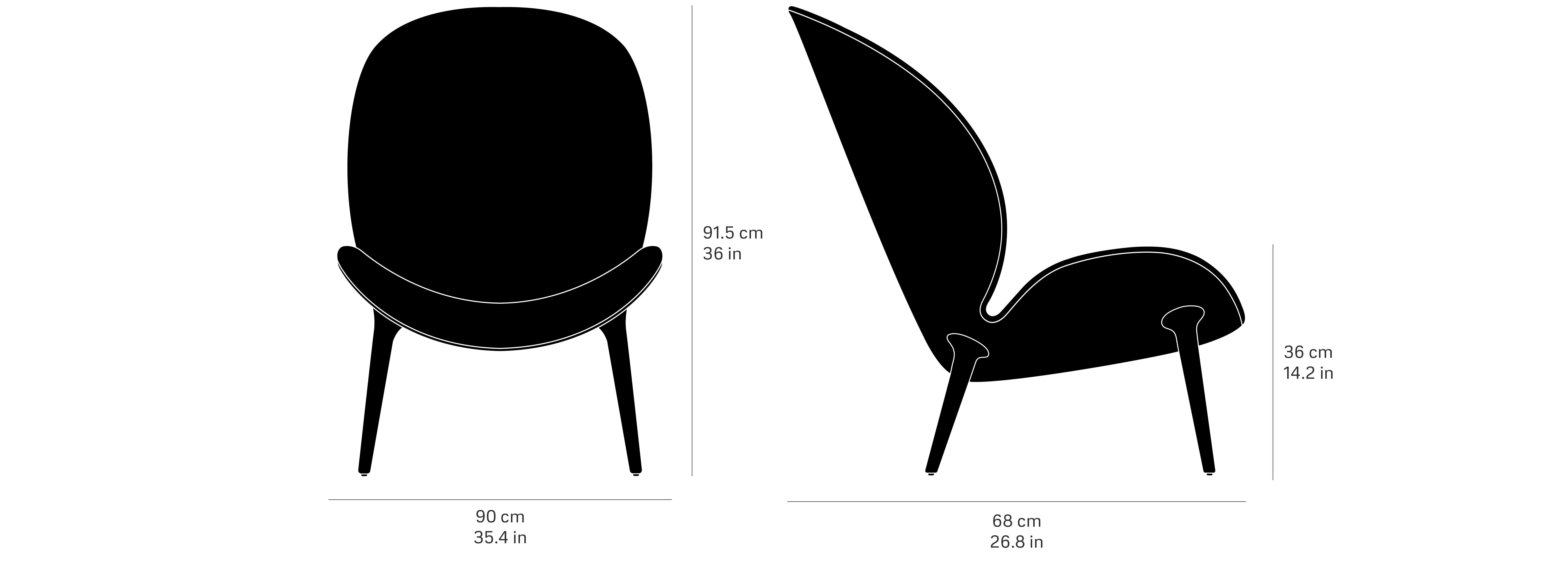 Lodge Loungestuhl Vipp