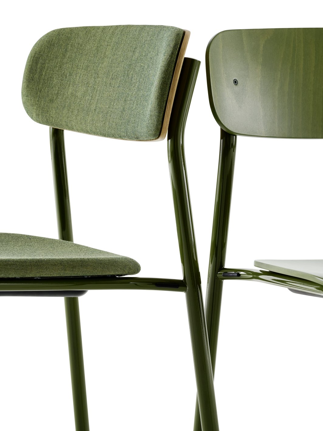 S 243 PV  / S243 PV Stahlrohr Stuhl Sitz-/ Rückenlehne gepolstert Thonet