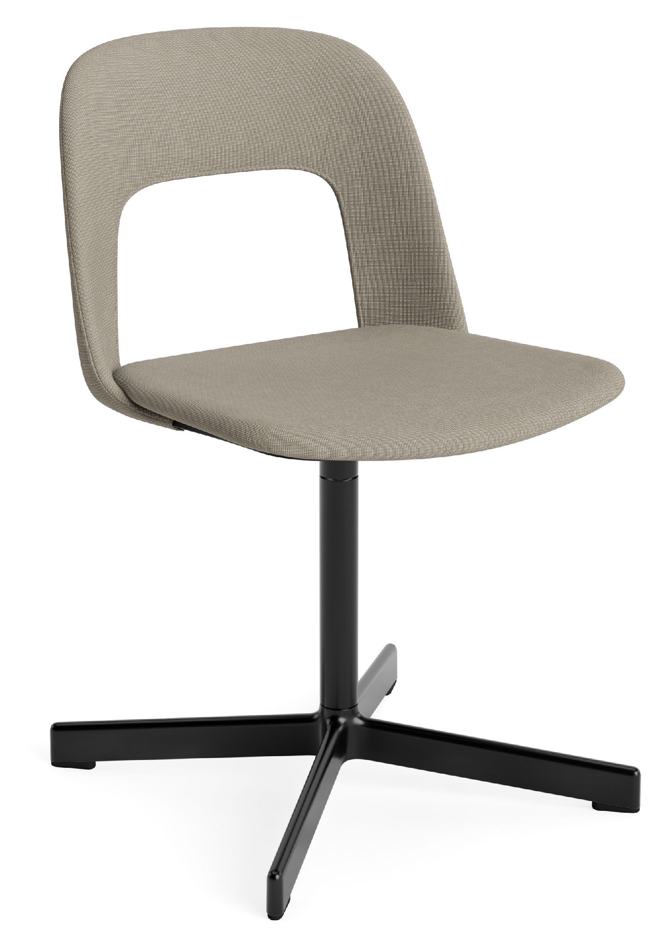 Layout Side Chair 134 4-Stern Drehfuß Stuhl Hay