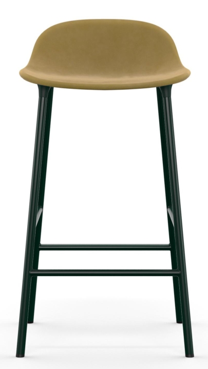 Form Barstool Barhocker H 65 cm Stahl Gepolstert Normann Copenhagen