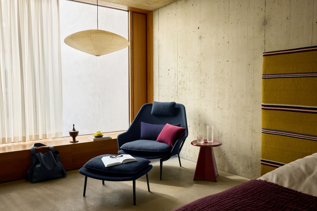 Slow Chair Sessel Stoff Vitra