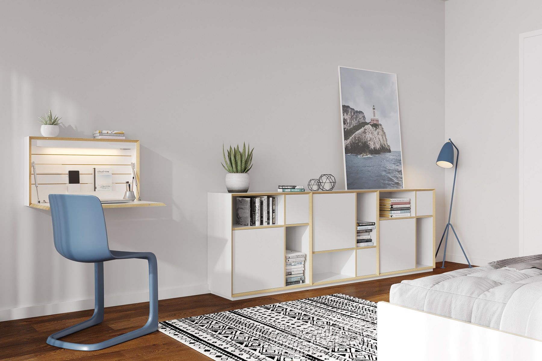 Flatbox Sekretär Müller Möbelwerkstätten