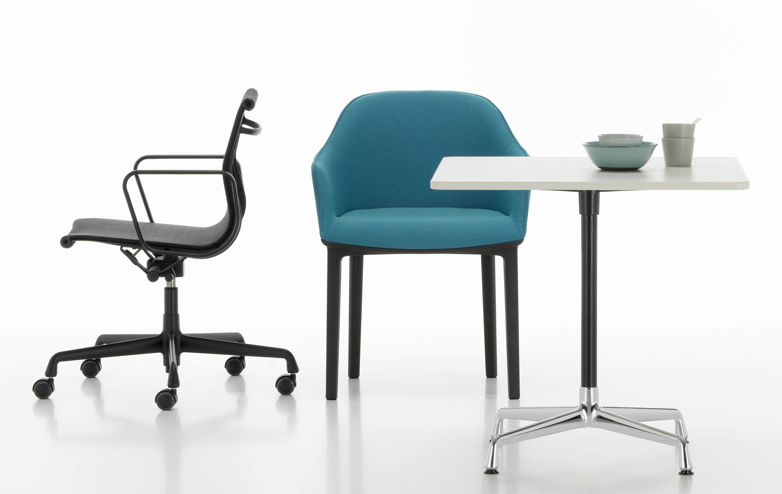 Eames Contract Table Tisch Quadratisch Vitra