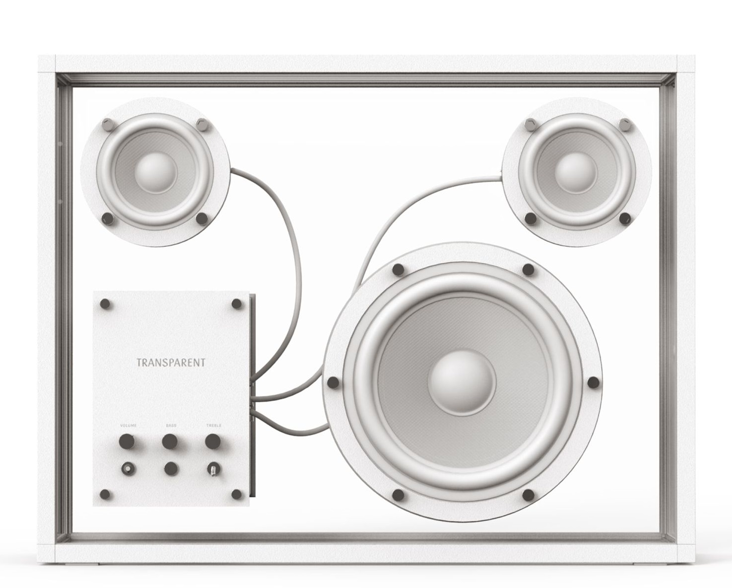 Transparenter Lautsprecher Transparent