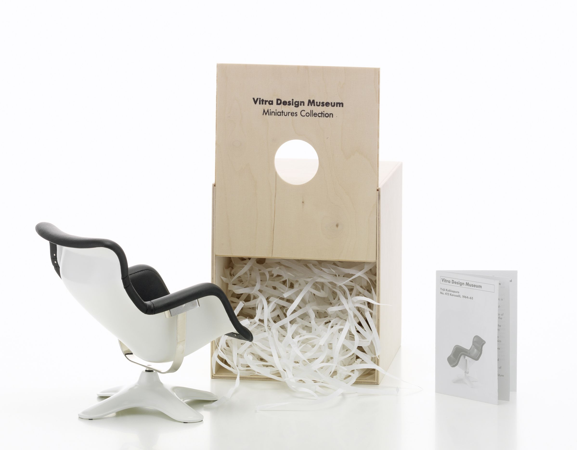 Vitra Karuselli Miniatur, Designklassiker im Miniaturformat, mit Verpackung und Broschüre. Design Möbel Sammlerstück.