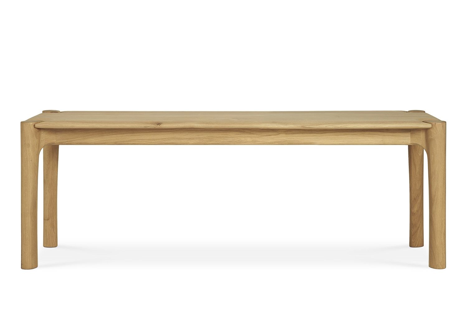 PI Bank von Ethnicraft aus geölter Eiche, minimalistisches Design für Esszimmer und Wohnbereich.