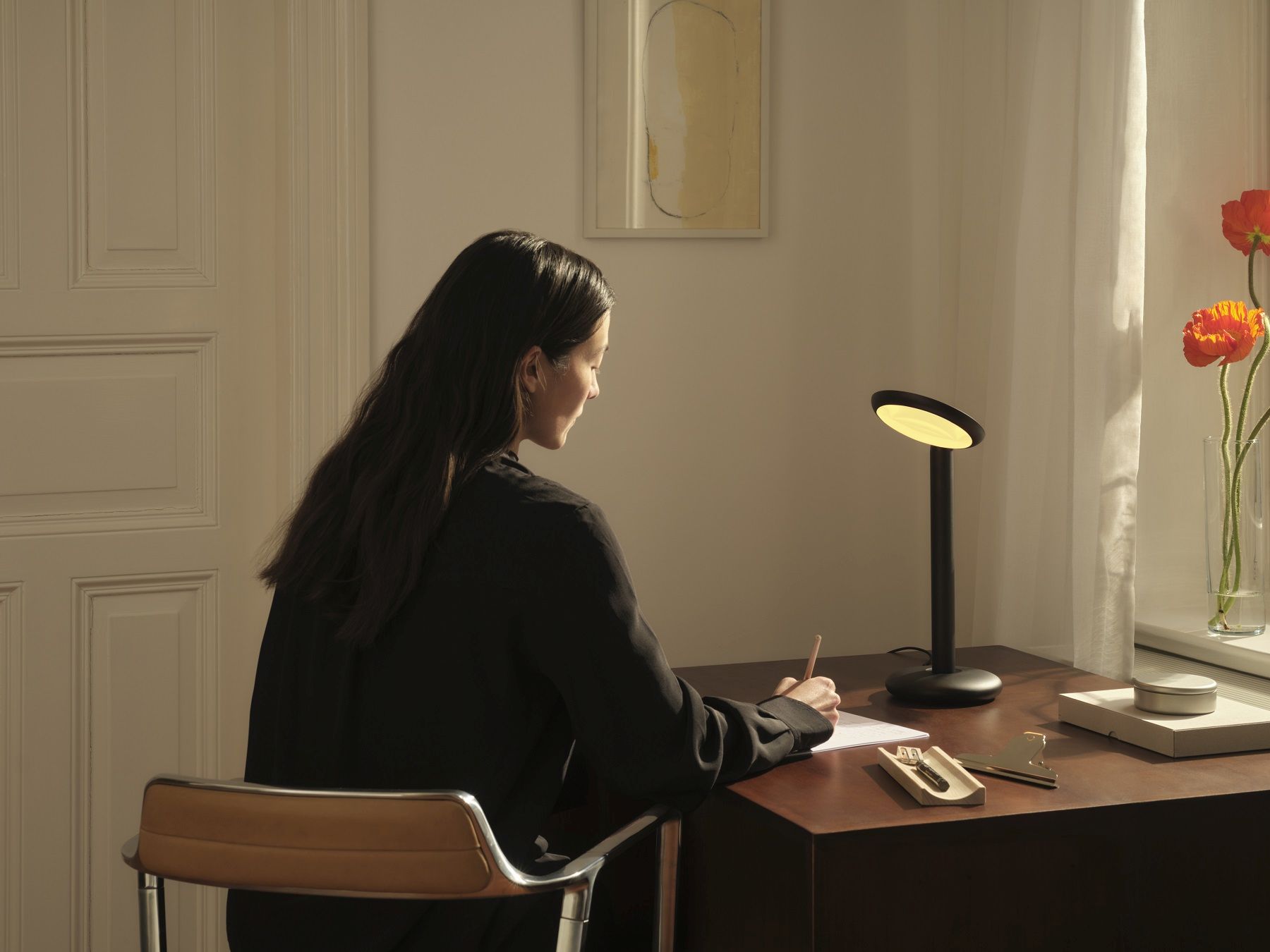 Parrot Table lamp Tischleuchte Grau