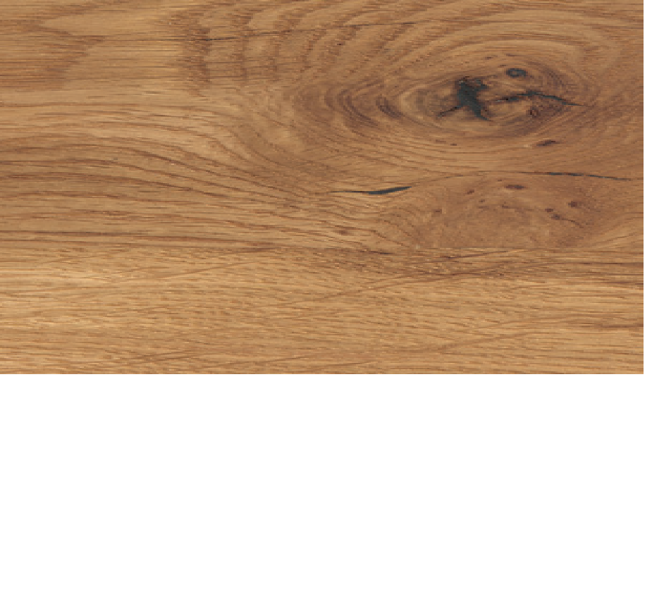 Eiche geölt: L 330 x T 40 x H 47 cm