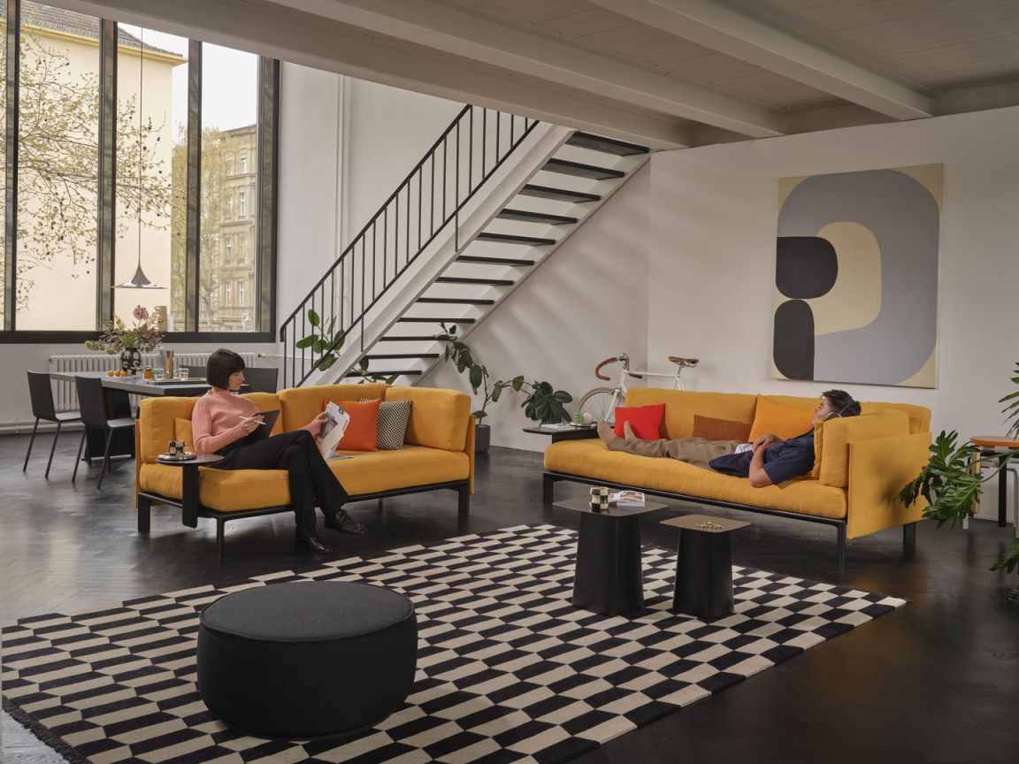 Anagram Rückenkissen / Seitenkissen B x 90 cm Vitra